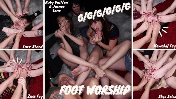 HD/ Ziva Fey - G/G/G/G/G/G Foot Worship