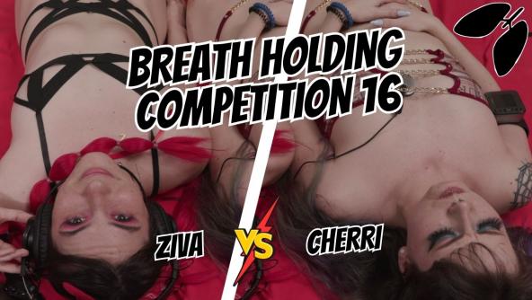 4K/ Ziva Fey - Breath Holding Competition 16 With Cherri Lynn