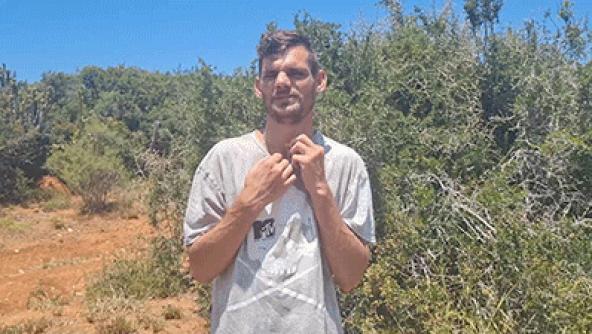 Logan Restrained and Caned